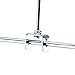 Homend 6-Tier Skirt Hangers Foldable Pants Hangers Closet Organizer Stainless Steel Fold up Space Saving Hangers (5 Pack)