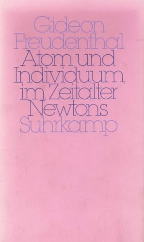 Atom und Individuum im Zeitalter Newtons: Zur Genese der mechanistischen Natur- und Sozialphilosophie