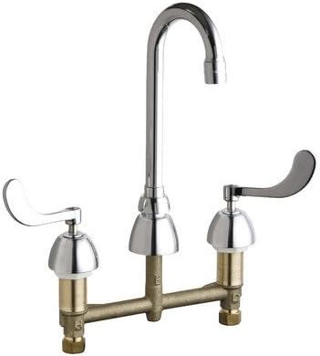 Concealed Double Handle Widespread Kitchen Faucet