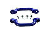 CREATIVE CEDAR DESIGNS Playset Safety Handles (One Pair)- Purple, One Size