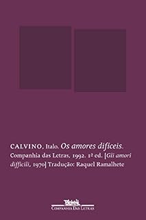 Livro Os amores difíceis