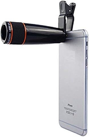 Rewy S2M Telescope Lens Kit with 12x Zoom, DSLR Blur Background Effect Compatible with All Android, iOS & Windows Device (Assorted Colour)