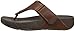 FitFlop Men's Trakk II In Leather Flip Flop, Tan, 11 M US