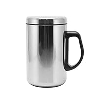 tianxiangjiaju 350/500ml Stainless Steel Beer Mug Double Insulated Mug Water Beer Coffee Mug Gift 350ml