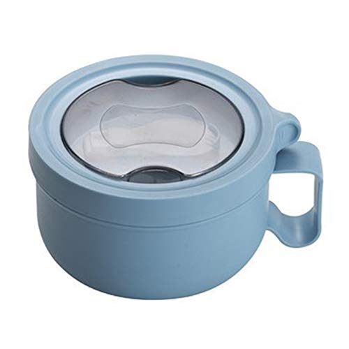 AUEDC-Stainless-Steel-Bento-Lunch-Box-Bowls-Sets-Leak-Proof-Food-Storage-Container-Food-Bowls-Instant-Noodle-Bowl-with-Lid-And-Handle-for-Soup-Noodle-RamenBlue850ML