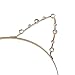 Pixnor Crystal Pearl Shot In Cat Ears Child Adult Hair Bands (Golden)