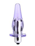 Sex Toy for Women Men Lover Couple Mini Masturbation anal beads Massage Stick Supplies female G-spot Finger Massager Thumb Style Fun Vibrating (Purple)