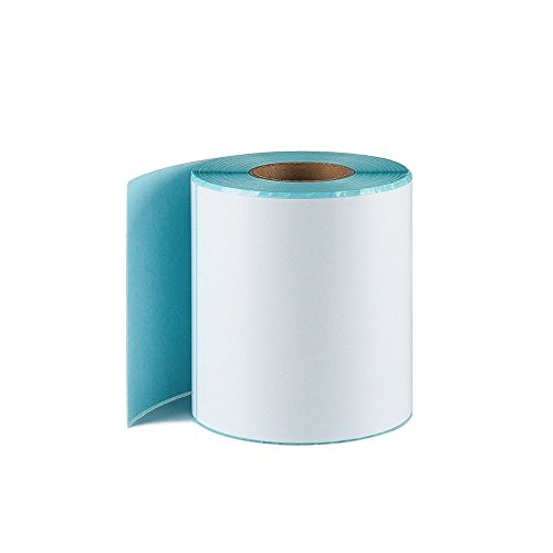 1 Roll 4 x 6 Inches Zebra Thermal Direct Paper, 250 Shipping Labels for Zebra Printers 2844, ZP450, ZP500, Eltron, and More