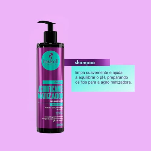 Kit Completo Acidificante Matizador Haskell