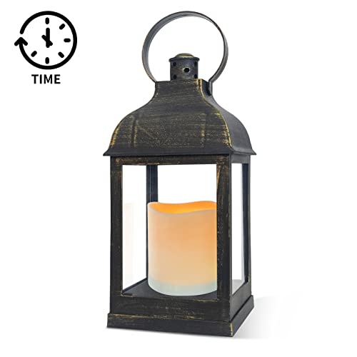 Decorative Candle Lanterns Flameless BatteryOperated with Timer