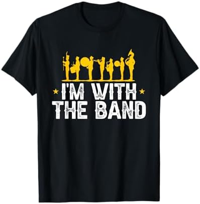 Amazon.com: I'm Just Here for The Band - Funny Marching Band Quote