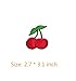 16 Pcs Iron On Embroidered Sequins Glitter Patch Set-Rose Diamond Love Heart Red Lips Lipstick Cherry Underbrella Eyeball Patch …