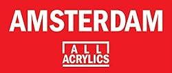 Acrylic Amsterdam Rojo Naftol Dark 120 ml