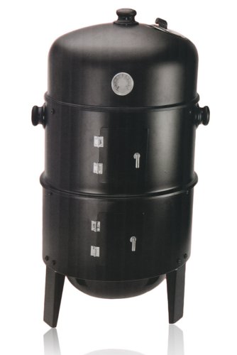 3 in 1 Räucherofen - Grill zum Braten, Grillen und Räuchern - mit Termperaturanzeige - BBQ – Bild 3