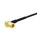 Eightwood Mini Satellite Radio Antenna SMB Right Angle Connector Compatible with Sirius XM Car Vehicle Truck RV HD Hi-Fi Radio Stereo Receiver Tuner 2320-2345MHz