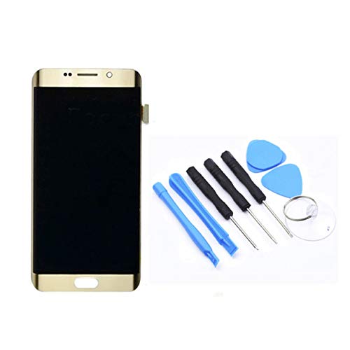 Cumtur LCD G925F/G925AVTP Display Touch Screen Assembly Replacement for Samsung Galaxy S6 Edge Smartphone Repair Accessories