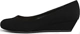 Marco Republic Amsterdam Memory Foam Cushion Womens Low Wedges Heels Comfort Pumps