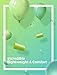 Mpow Soft Earplugs 60 Pairs for Small-Sized Ears, SNR 34dB Foam Ear Plugs, Noise Reduction Hearing Protection for Sleeping, Working, Shooting, Constructing, Snoring, with an Aluminum Carry Case-Green