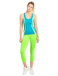 2 leggings de cintura elástica para dama, talla única, super elástico, para yoga, yoga, capris