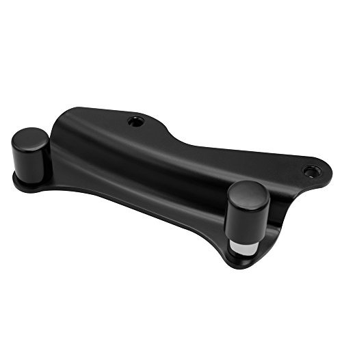 Amazicha 4 PCS Black Docking Hardware Cover Kit for Harley Road King Street Glide 2009-2019