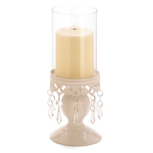 Victorian Hurricane Lantern Candle Holder Centerpiece