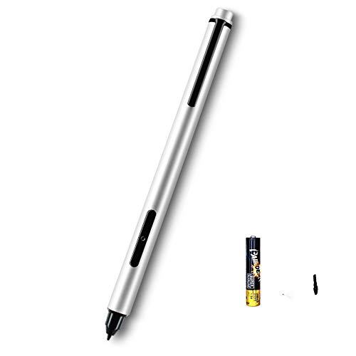 Windows Surface Pen for Microsoft Surface Pro(2017), Surface Laptop, Surface Pro 4, Surface Pro 3, Surface Book and Surface3. with 1024 Levels of Pressure Sensitivity(Silver)