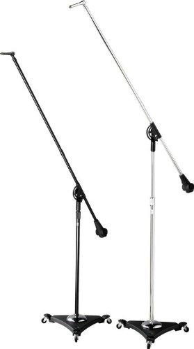 Atlas Sound SB36W Studio Boom Stand w/Wheels, Chrome