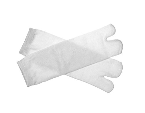 BONAMART 6 Pack Women Men Unisex Split Two Toe Tube Bamboo Tabi Socks Free Size