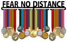 Sportivo Fear No Distance 20 inch Medal Hanger