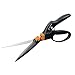 Fiskars Garden 392171-1001 Swivel Grass Shears, Black/Orangethumb 1