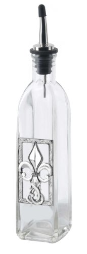 Fleur-de-Lis Oil Bottle