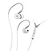 MEE audio Sport-Fi M6P Noise Isolating In-Ear Headphone with Microphone, Remote, and Universal Volume Control (White)