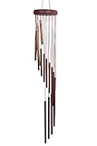 Spiral Bronze Wind Chime - Indoor Outdoor Decoration Home Decor - 35