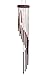 Spiral Bronze Wind Chime - Indoor Outdoor Decoration Home Decor - 35
