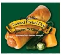 Gourmet To Go Jalapeno with Cheddar Cheese Twisted Pretzel Dog, 5.8 Ounce -- 12 per case.