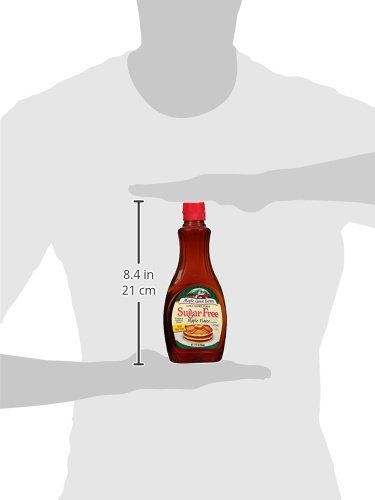 Maple Grove Farms, Syrup, Sugar Free, Maple Flavor, 12 Ounce (Pack of 12)