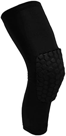 Summer Win Padded Knee Sleeve Sports Knee Support Breathable Comfort (M)