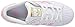 adidas Originals Kids' Superstar Sneaker, White/Light Pink/ Metallic Gold, 5