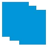 SISER EasyWeed Heat Transfer Vinyl HTV for T-Shirts 12 x 15 Inches 3 Precut Sheets (Sky Blue)