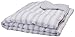 Linenspa All-Season Reversible Down Alternative Quilted Comforter - Hypoallergenic - Plush Microfiber Fill - Machine Washable - Duvet Insert or Stand-Alone Comforter - Grey/White Stripe - Full primary