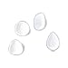 Pink Lust 4 Packs Silicone Makeup Blender, Makeup Sponge Silicone Foundation Puff Applicator for Beauty Blending
