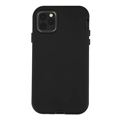 Co-Goldguard Case for iPhone 11 Pro Max,Heavy Duty 3 in 1 Durable Cover Shockproof Drop-Proof Scratch-Resistant Shell Design for Apple iPhone 11 Pro Max 6.5 inch,Black