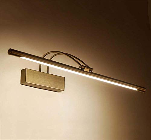 Led Spiegel Lichter Badezimmer Acrylaugen Sorgfalt Wandlampe Wasserdichter Und Anti Nebel Spiegel Frontlicht Lampe 240 Grad Justage Ydyg Farbe Bronze Warmes Licht 48cm Amazon De Beleuchtung