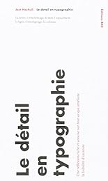 Le  détail en typographie