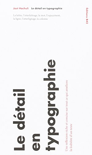 Le  détail en typographie