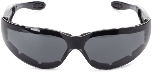 Bobster Shield Sport Sunglasses,Black Frame/Smoked Lens,one size