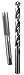 Century Drill & Tool 97413 Carbon Steel Metric Tap & Drill, 8.0X1.25