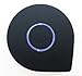 Toothbrush Sterilizer Mini Portable UVC LED Sanitizer Travel Organizer USB Charge (Matte Black)
