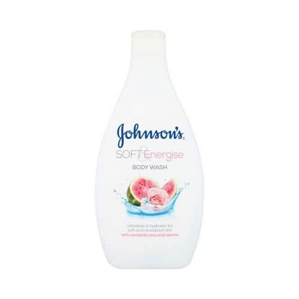 Johnson & Johnson Soft Energise Body Wash 400ml – Gentle Cleansing with Refreshing Fragrance.