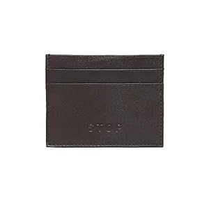 Stop by Shoppers Stop Mens Leather Card Holder (204719070_Brown_Free Size)
